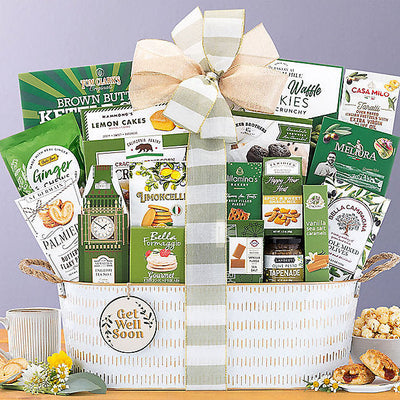 Deluxe Get Well Get Well Gift Basket