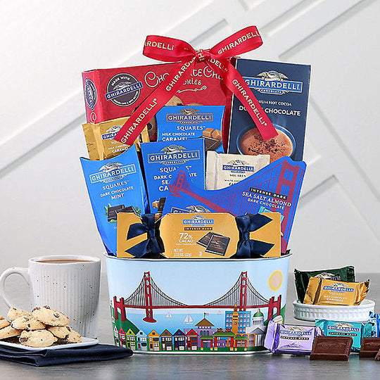 Ghirardelli Lover: Premium Chocolate Basket