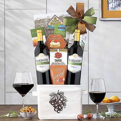 Blakemore Winery Red Duet: Wine Gift Basket