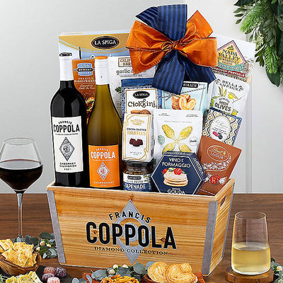 Francis Ford Coppola Duet Gourmet Wine Gift Basket