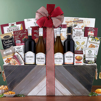 Ferrari-Carano Sonoma Quartet Premium Wine Basket