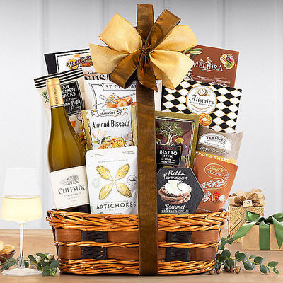Cliffside Vineyards Chardonnay Wine Gift Basket