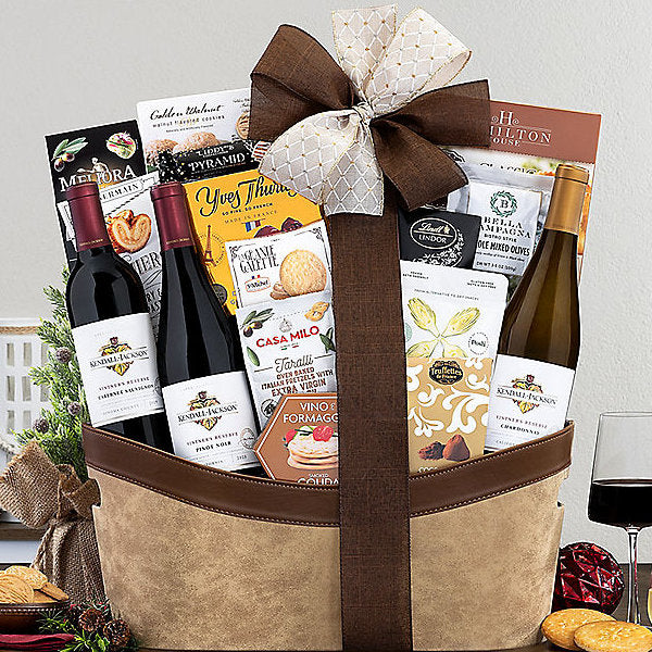 Kendall-Jackson Vintner's Reserve Trio: Premium Wine Basket