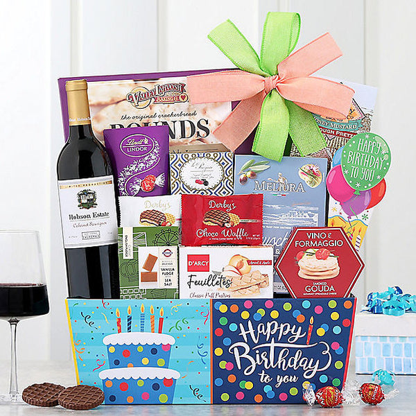 Hobson Estate Cabernet: Birthday Gift Basket