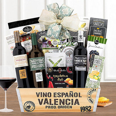 Marques De Toledo Spanish Trio Wine Gift Basket