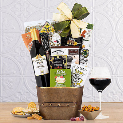 Crossridge Peak Cabernet Wine Gift Basket