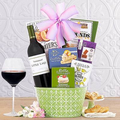 Little Lakes Cabernet Wine Gift Basket