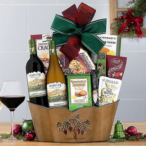 Grapevine Trading Duet: Gourmet Wine Basket