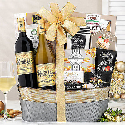 Brick Lane California Duet: Wine Gift Basket