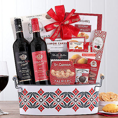 Stella Rosa Semi Sweet Duet: Wine Gift Basket