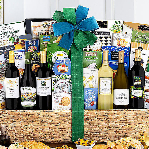 Premier Half Dozen Collection: Wine Gift Basket