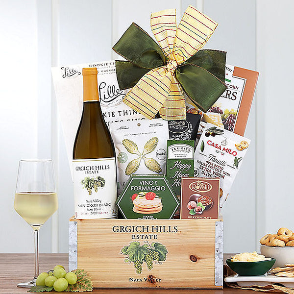 Grgich Hills Fume Blanc: Wine Gift Basket