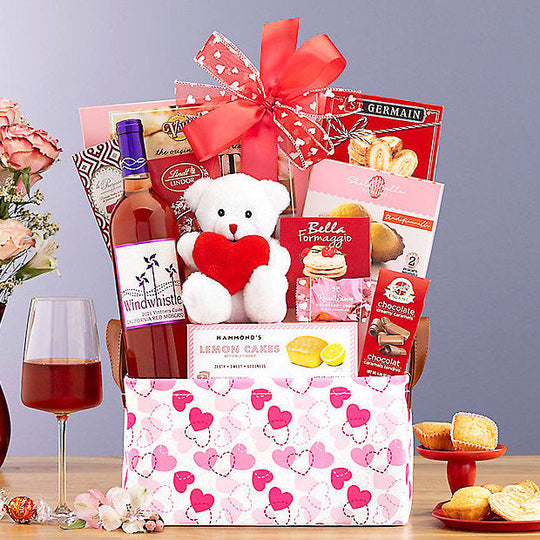 Windwhistle Red Moscato: Valentine's Day Wine Basket