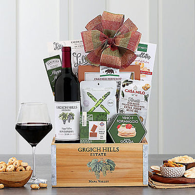 Grgich Hills Zinfandel: Wine Gift Basket