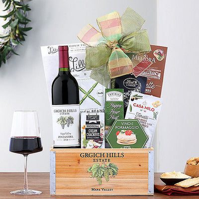 Grgich Hills Zinfandel Wine Gift Basket