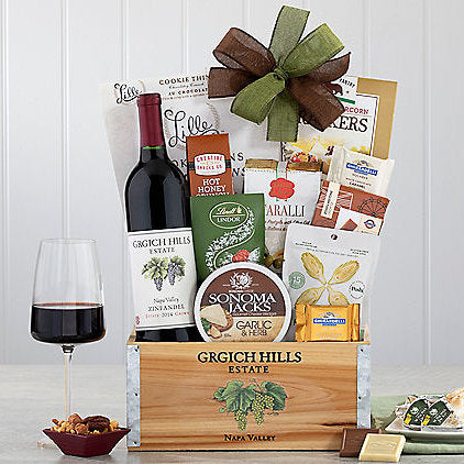 Grgich Hills Zinfandel: Wine Gift Basket