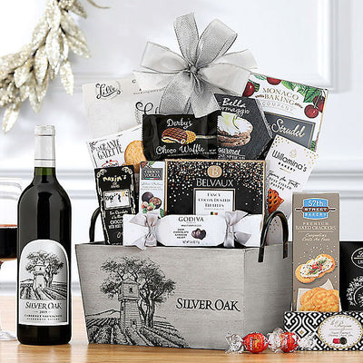 Silver Oak Cabernet: Premium Wine Basket