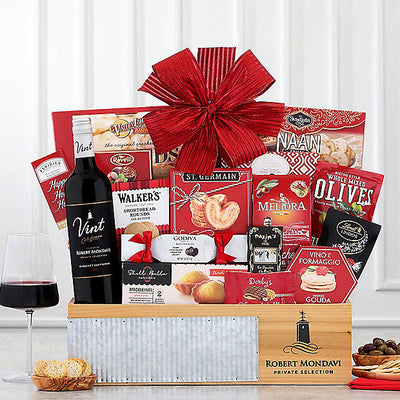 Robert Mondavi Cabernet: Gourmet Wine Gift Basket