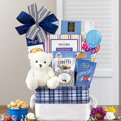 Bear Hugs: Congratulations Gift Basket