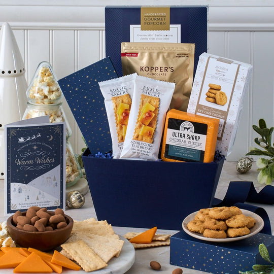 Frosty Delights: Holiday Gift Basket