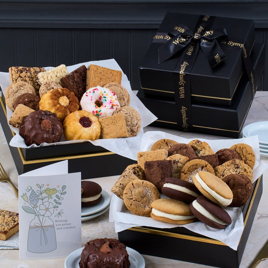 Comfort & Care: Sympathy Bakery Gift Tower - Premium