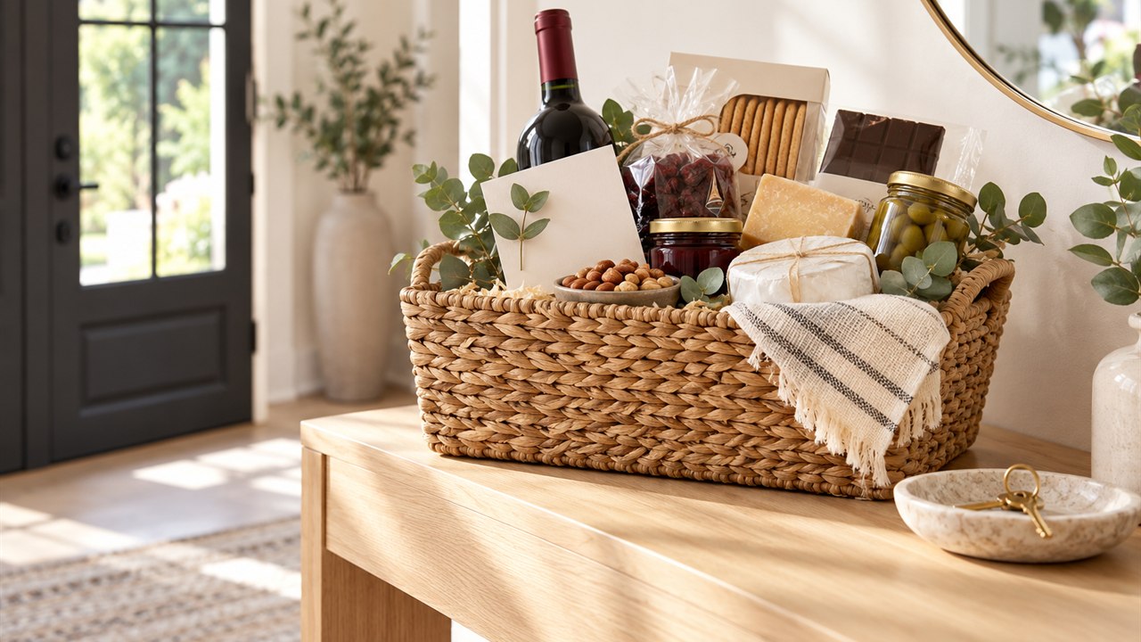House warming gift baskets