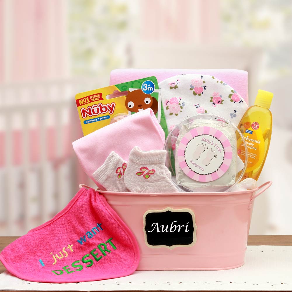 Our Precious Baby New Baby Carrier -Pink - baby bath set - baby girl gifts,  One Basket - Kroger