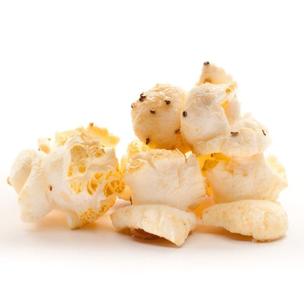 Gourmet Sea Salt & Cracked Pepper Kettle Corn: Choose Your Tub Size